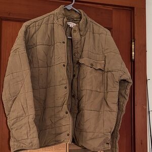 O'Neill Quilted Field Jacket in Olive